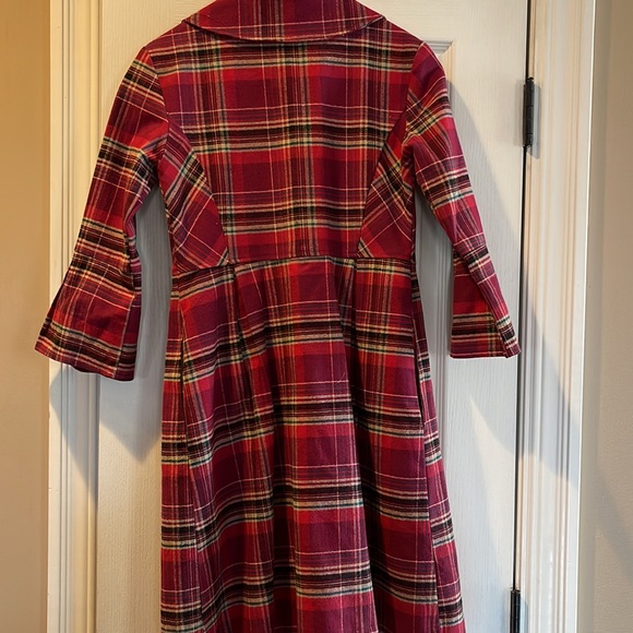 KLd signature ladies dress coat/jacket SMALL 3 button w deep pockets lined - Picture 6 of 13